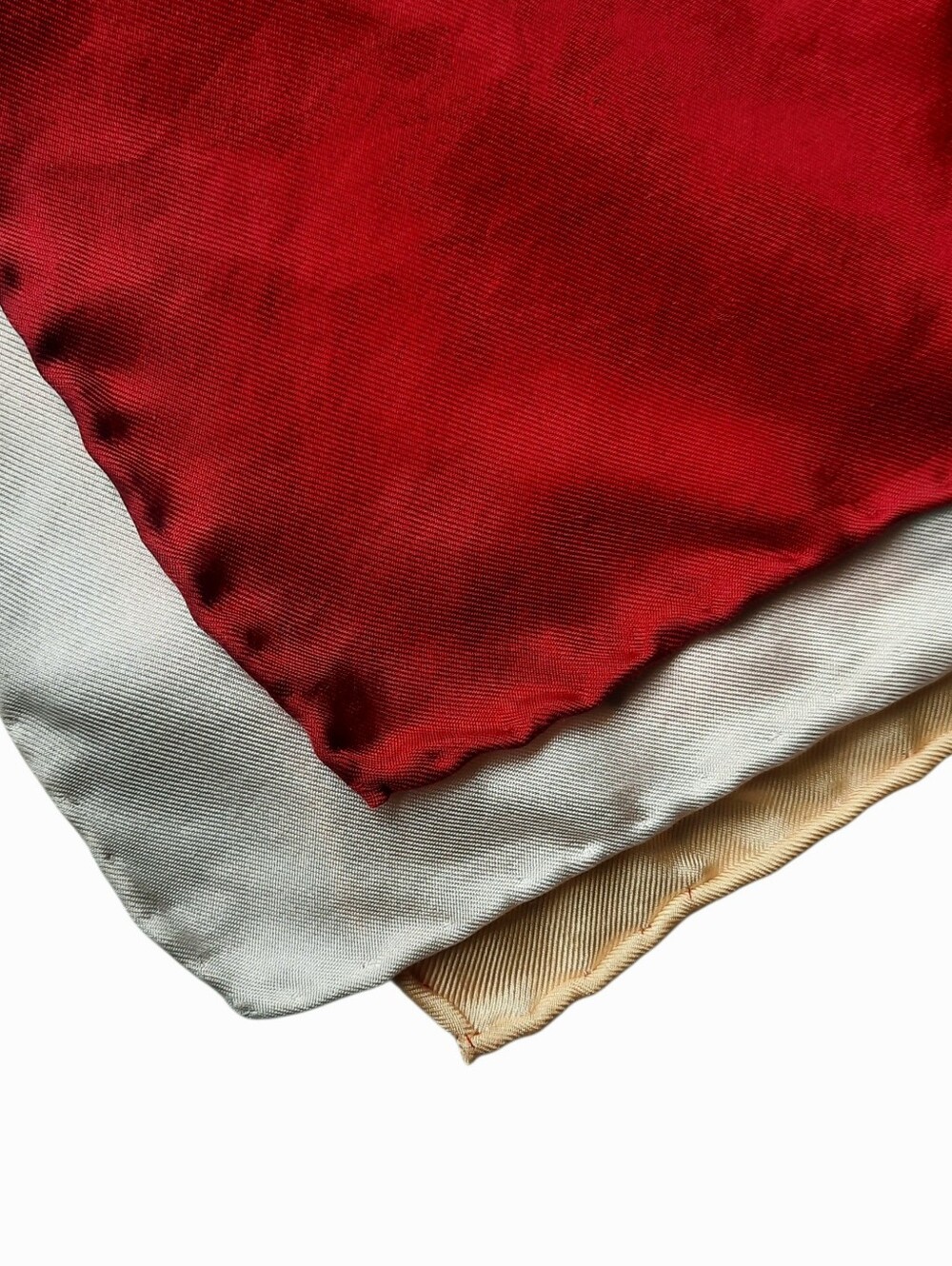 Vintage GUCCI Multi Icons Logo Print Silk Square Scarf 35" Red/Black/Multi - Picture 11 of 14